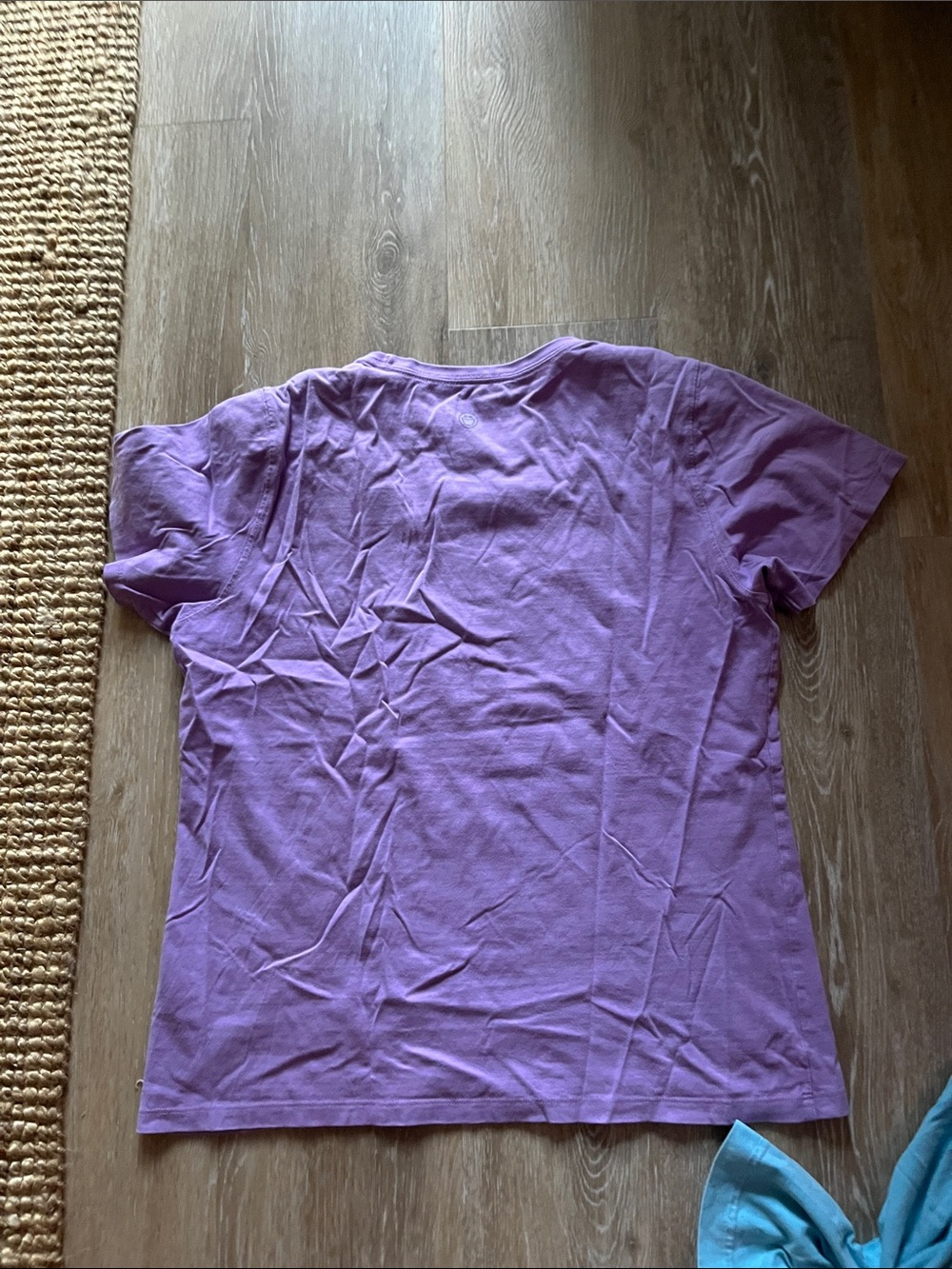 Life is Good T-shirt Blue & Lavender - Picture 6 of 9